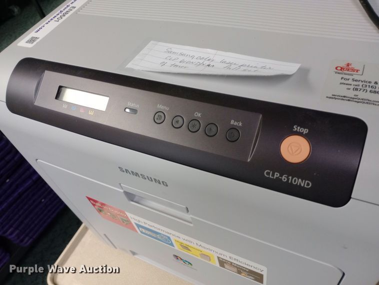 image for item EN8601 Samsung CPL-610 ND color printer