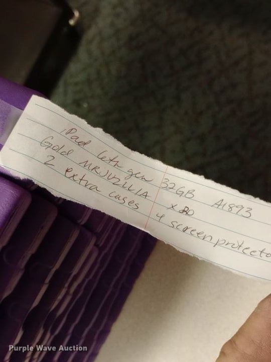 image for item EN8602 Approximately 60 6th gen A1893 iPads