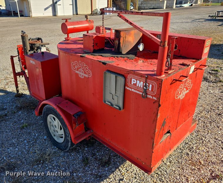 image for item EQ3580 1994 Crafco EZ Pour 100D pothole patcher