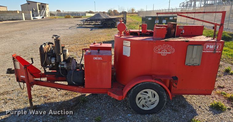 image for item EQ3580 1994 Crafco EZ Pour 100D pothole patcher