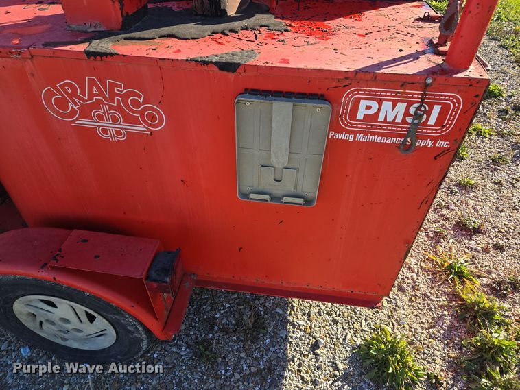 image for item EQ3580 1994 Crafco EZ Pour 100D pothole patcher