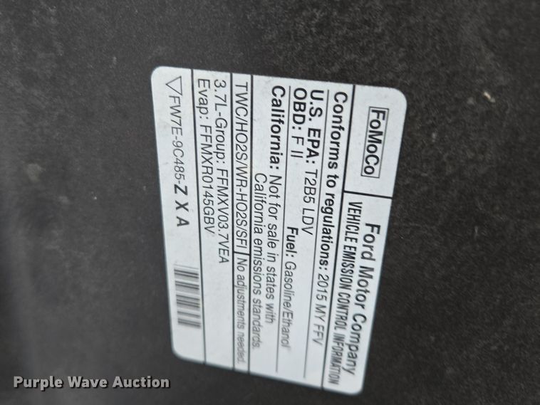 image for item EQ3631 2015 Ford  Taurus Police Interceptor  