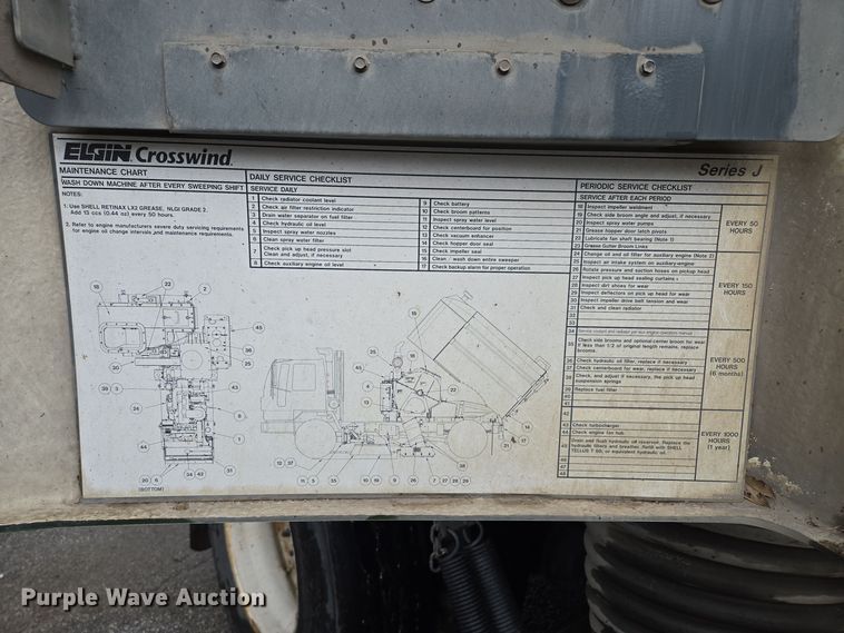 image for item EQ3635 2011 International  4300 street sweeper truck