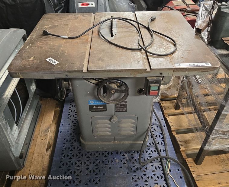 image for item EQ3710 Rockwell Unisaw table saw 