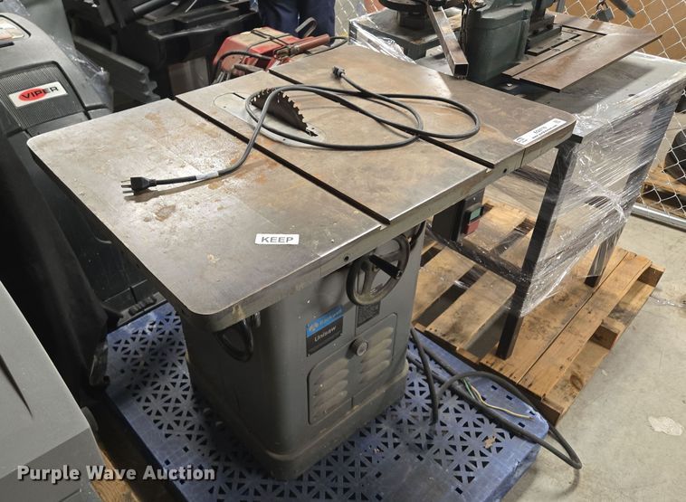 image for item EQ3710 Rockwell Unisaw table saw 