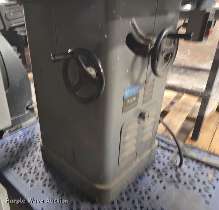 image for item EQ3710 Rockwell Unisaw table saw 