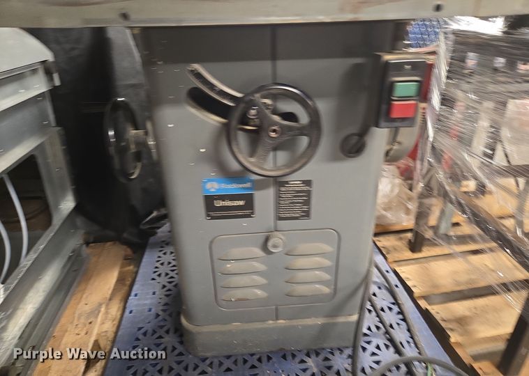 image for item EQ3710 Rockwell Unisaw table saw 