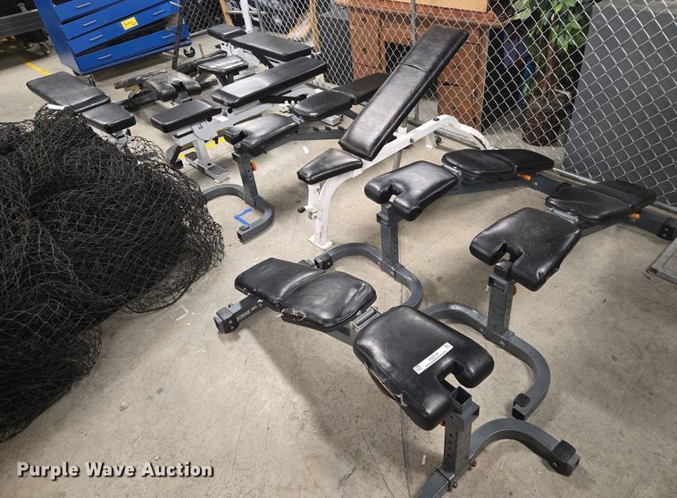 image for item EQ3719 (10) weight lifting benches 