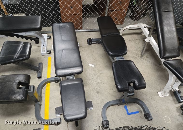 image for item EQ3719 (10) weight lifting benches 