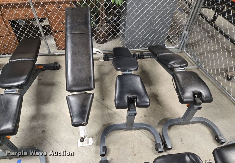 image for item EQ3719 (10) weight lifting benches 