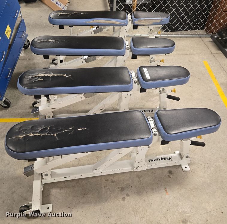 image for item EQ3720 (4) Magnum Fitness System benches