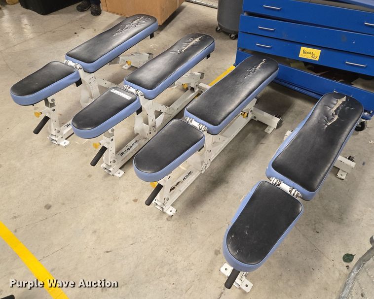 image for item EQ3720 (4) Magnum Fitness System benches