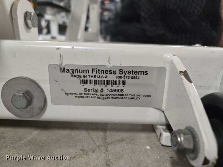 image for item EQ3720 (4) Magnum Fitness System benches