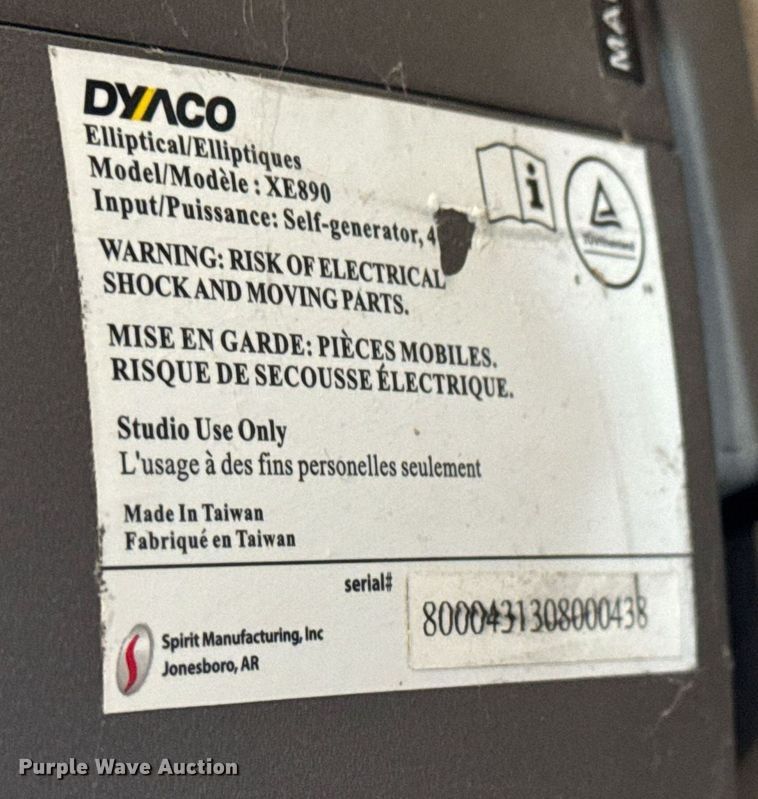 image for item LH9326 Exercise equipment