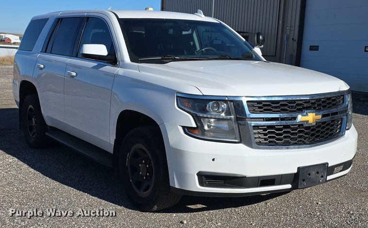 image for item LW9975 2020 Chevrolet Tahoe Police SUV