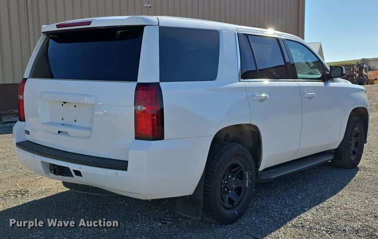 image for item LW9975 2020 Chevrolet Tahoe Police SUV