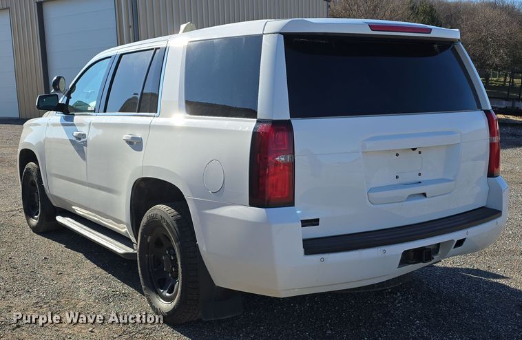 image for item LW9975 2020 Chevrolet Tahoe Police SUV