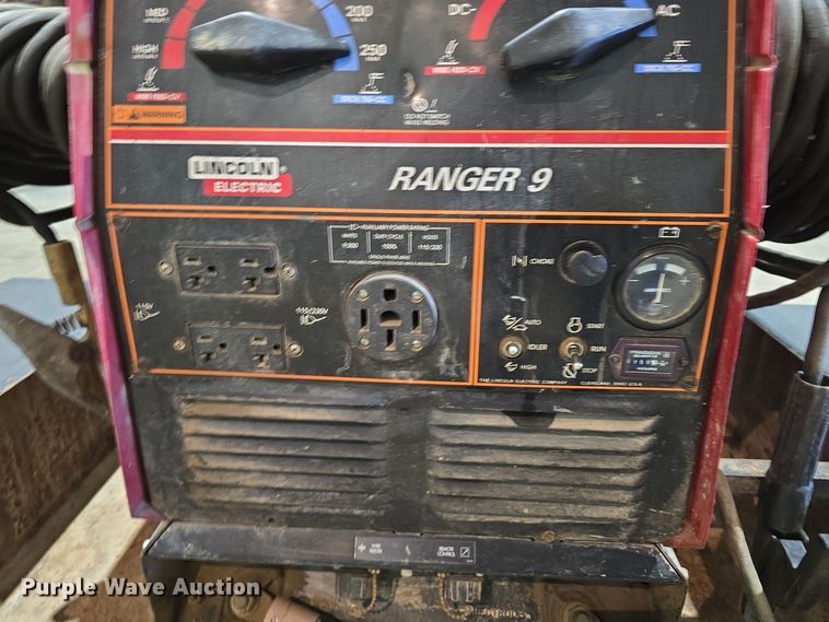 image for item LW9979 Lincoln Electric Ranger 9 welder