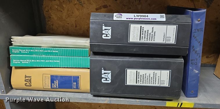 image for item LW9984 (5) manuals