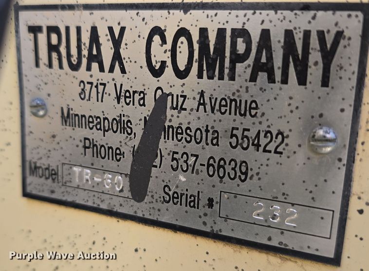 image for item LW9986 Truax Company TR-60 seeder