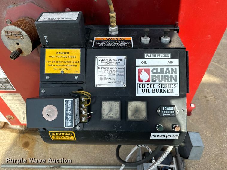 image for item MS9978 Clean Burn  CB5000 waste oil heater