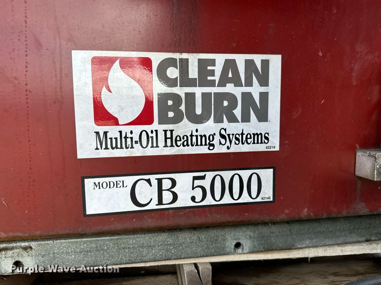 image for item MS9978 Clean Burn  CB5000 waste oil heater