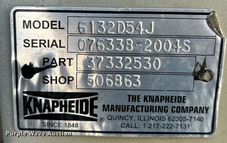 image for item NJ9597 2004 Ford F550 Super Duty XL bucket truck