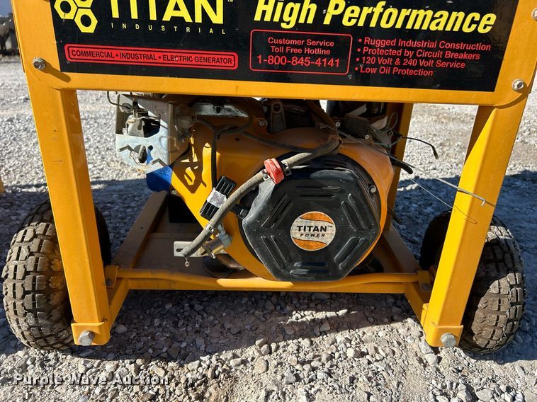 image for item NJ9600 (2) Titan Industries generators