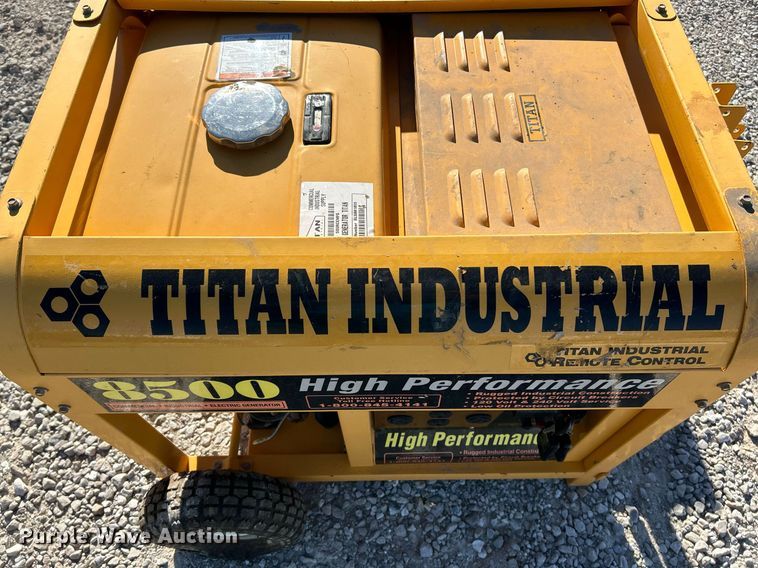 image for item NJ9600 (2) Titan Industries generators