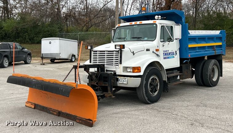 image for item NJ9609 1998 International 4700 dump truck