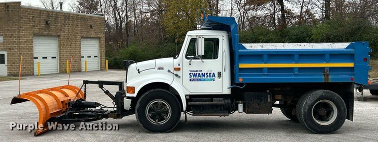 image for item NJ9609 1998 International 4700 dump truck