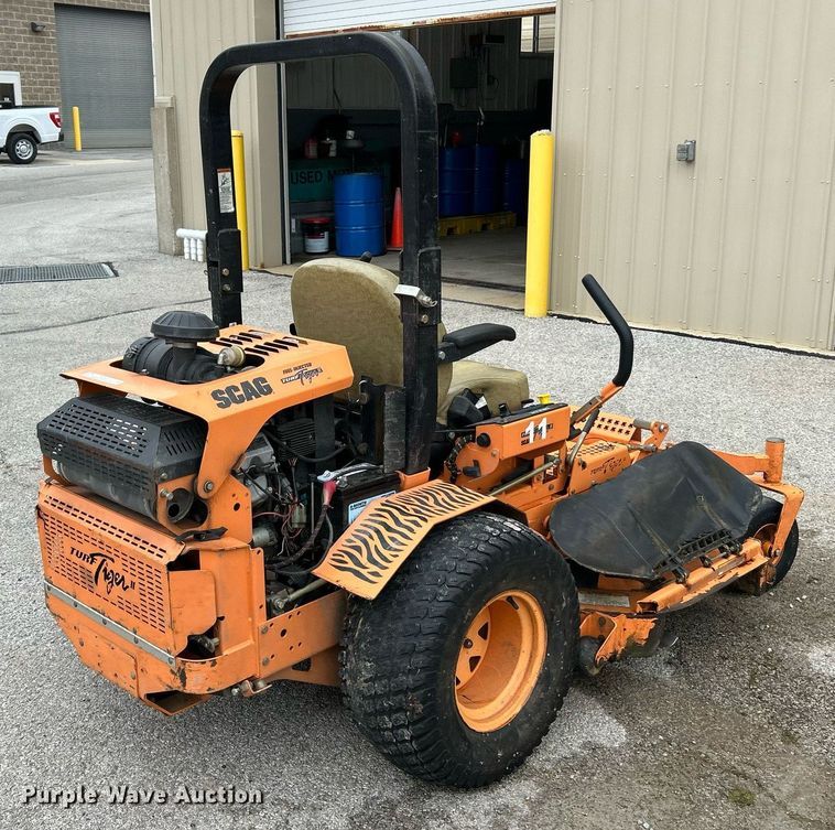 image for item NJ9610 Scag Turf Tiger II ZTR lawn mower