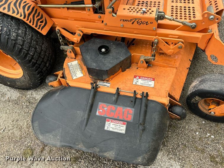image for item NJ9610 Scag Turf Tiger II ZTR lawn mower