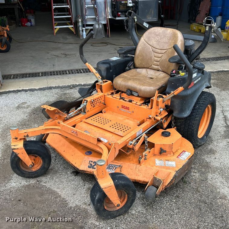 image for item NJ9611 Scag Tiger Cat ZTR lawn mower