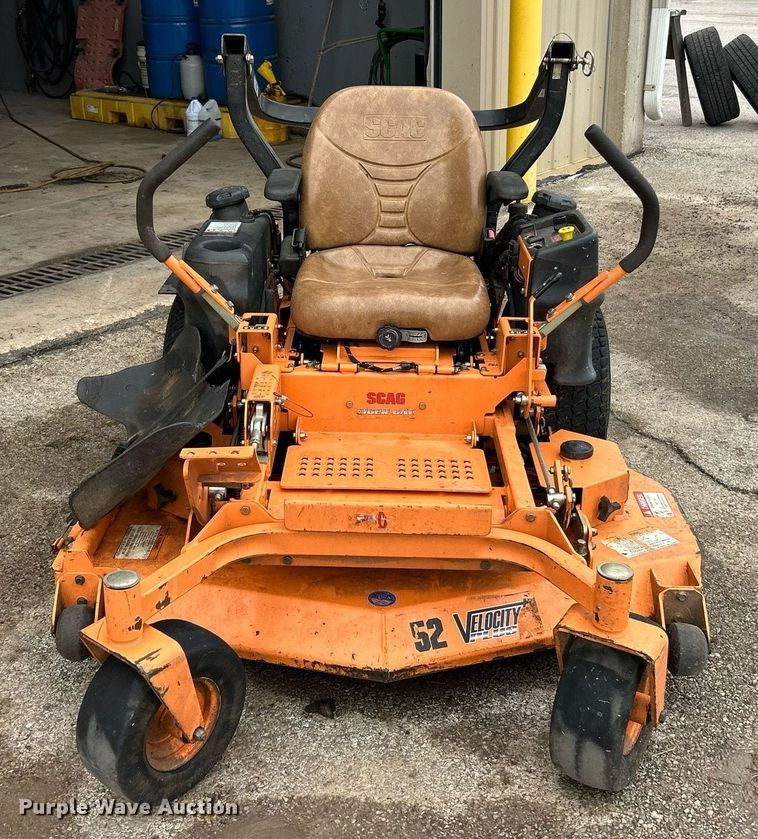 image for item NJ9611 Scag Tiger Cat ZTR lawn mower