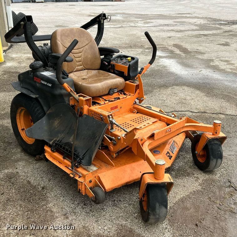 image for item NJ9611 Scag Tiger Cat ZTR lawn mower