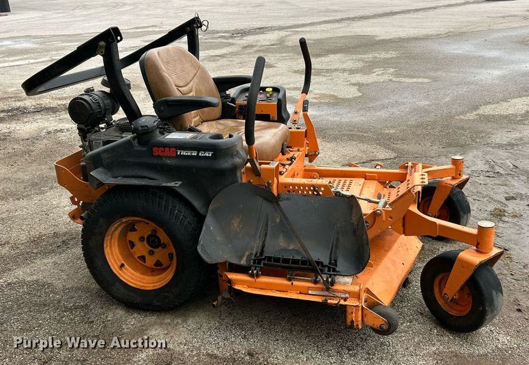 image for item NJ9611 Scag Tiger Cat ZTR lawn mower