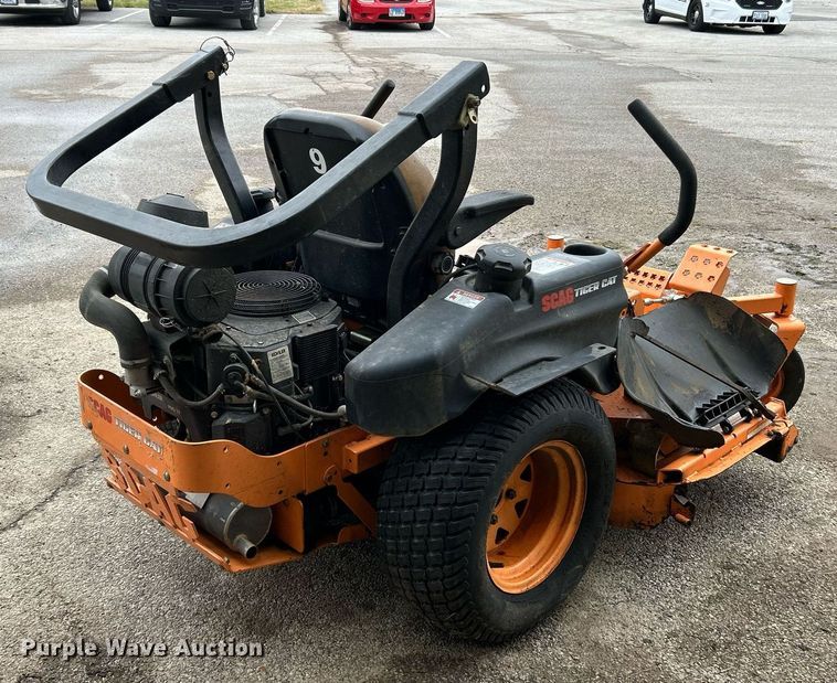 image for item NJ9611 Scag Tiger Cat ZTR lawn mower