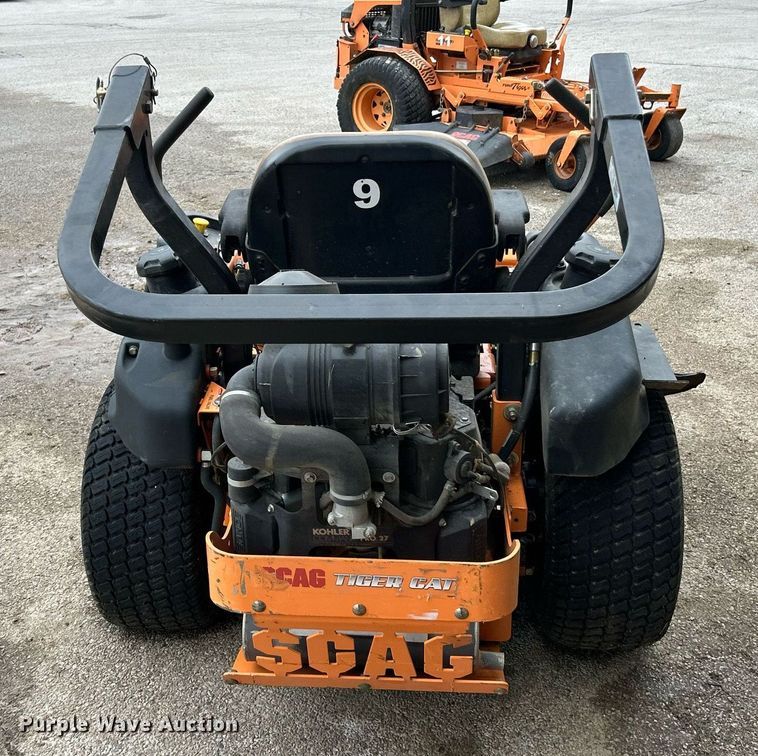 image for item NJ9611 Scag Tiger Cat ZTR lawn mower