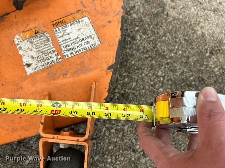 image for item NJ9611 Scag Tiger Cat ZTR lawn mower