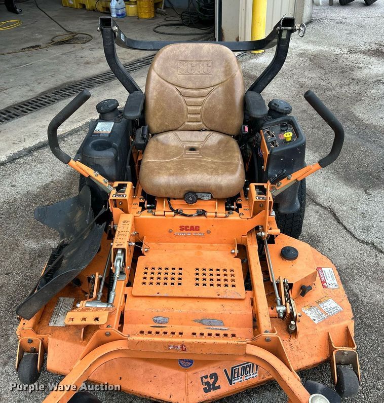 image for item NJ9611 Scag Tiger Cat ZTR lawn mower