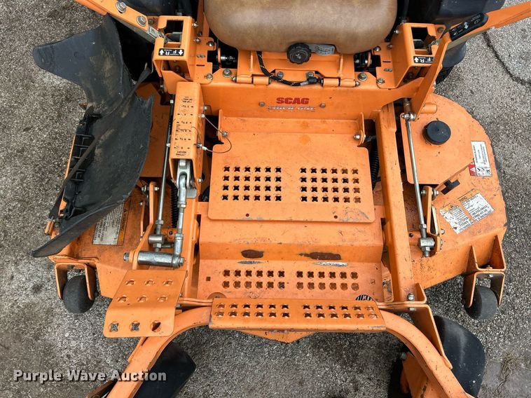 image for item NJ9611 Scag Tiger Cat ZTR lawn mower