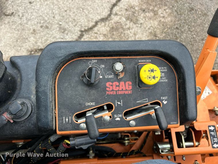 image for item NJ9611 Scag Tiger Cat ZTR lawn mower