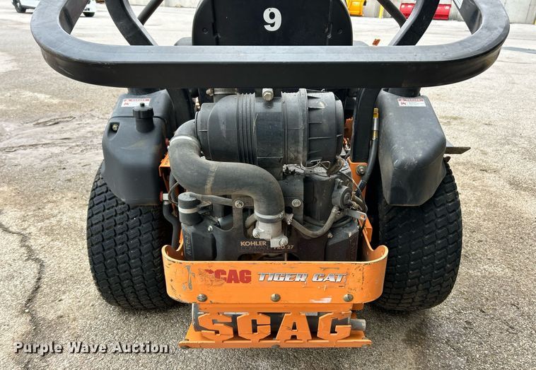 image for item NJ9611 Scag Tiger Cat ZTR lawn mower
