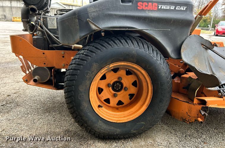 image for item NJ9611 Scag Tiger Cat ZTR lawn mower