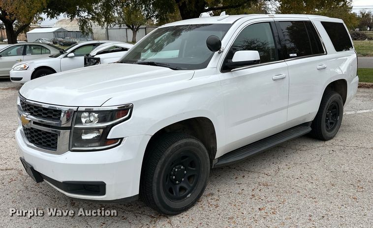 image for item NQ9102 2016 Chevrolet Tahoe Police  SUV