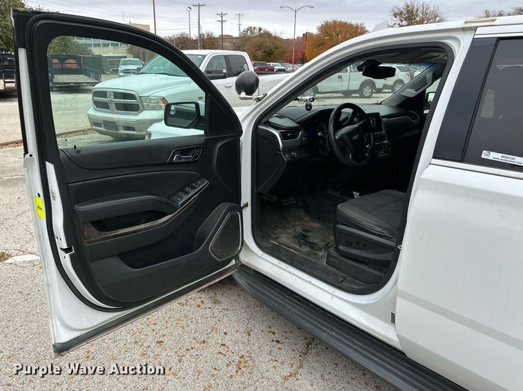 image for item NQ9102 2016 Chevrolet Tahoe Police  SUV