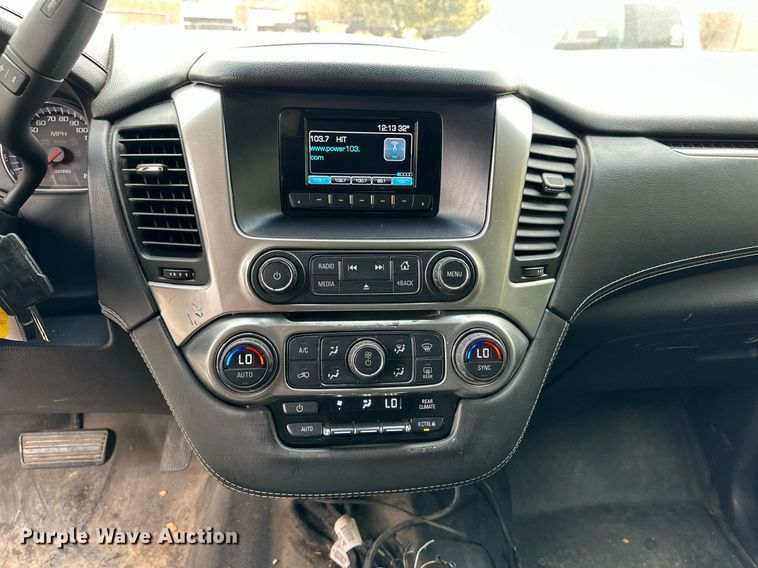 image for item NQ9102 2016 Chevrolet Tahoe Police  SUV