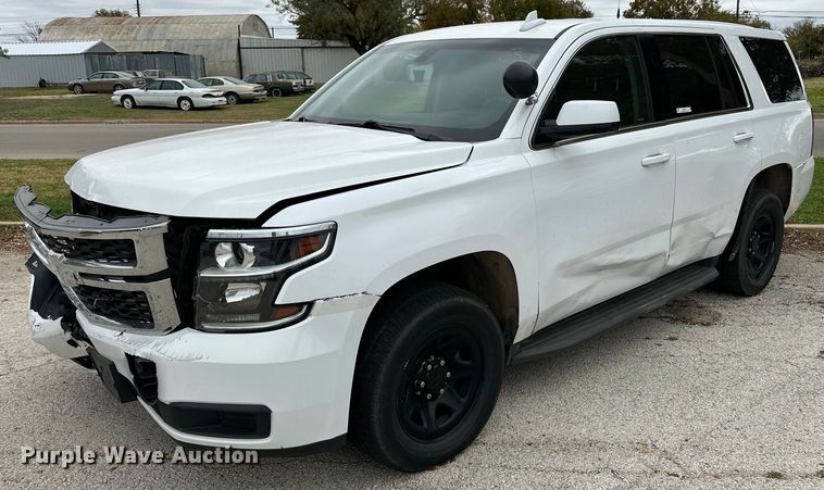 image for item NQ9110 2017 Chevrolet Tahoe Police SUV