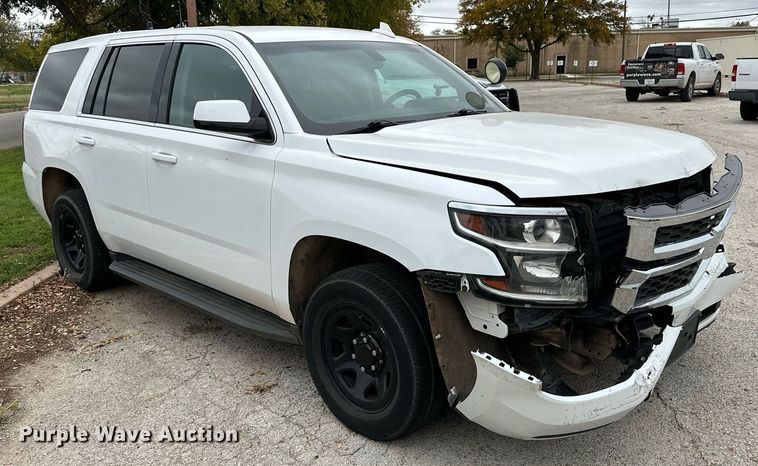 image for item NQ9110 2017 Chevrolet Tahoe Police SUV